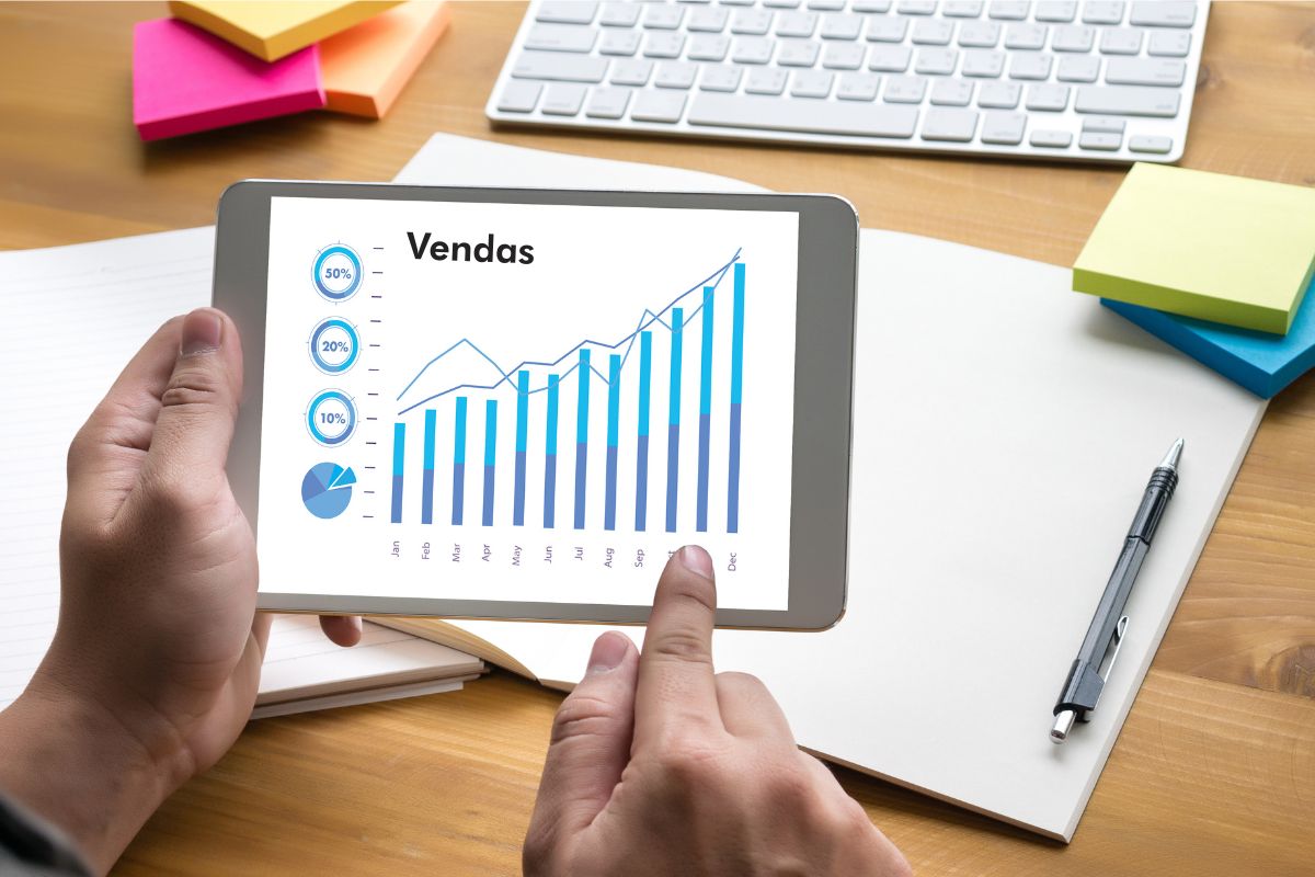 Gráfico de Vendas - Como Aumentar As Vendas de Uma Corretora de Seguros